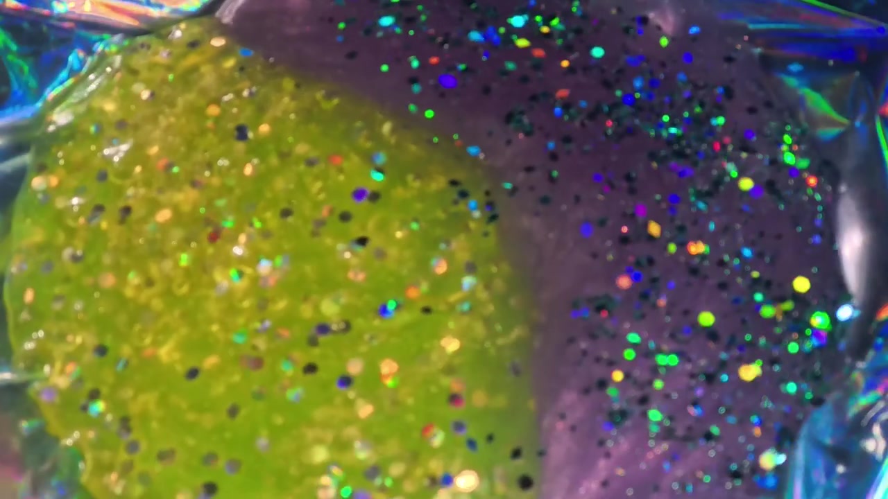 Abstrato de bala de goma com glitter