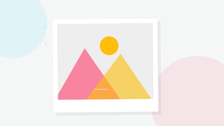 Animated Minimalist Mountain Landscape Illustration