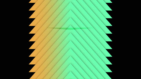 Gradient-yellow-and-green-triangles-pattern