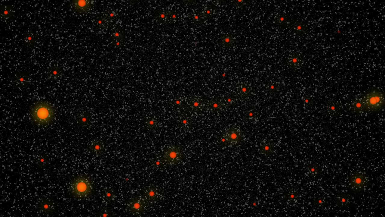 Abstract motion background  gold particles.mp4