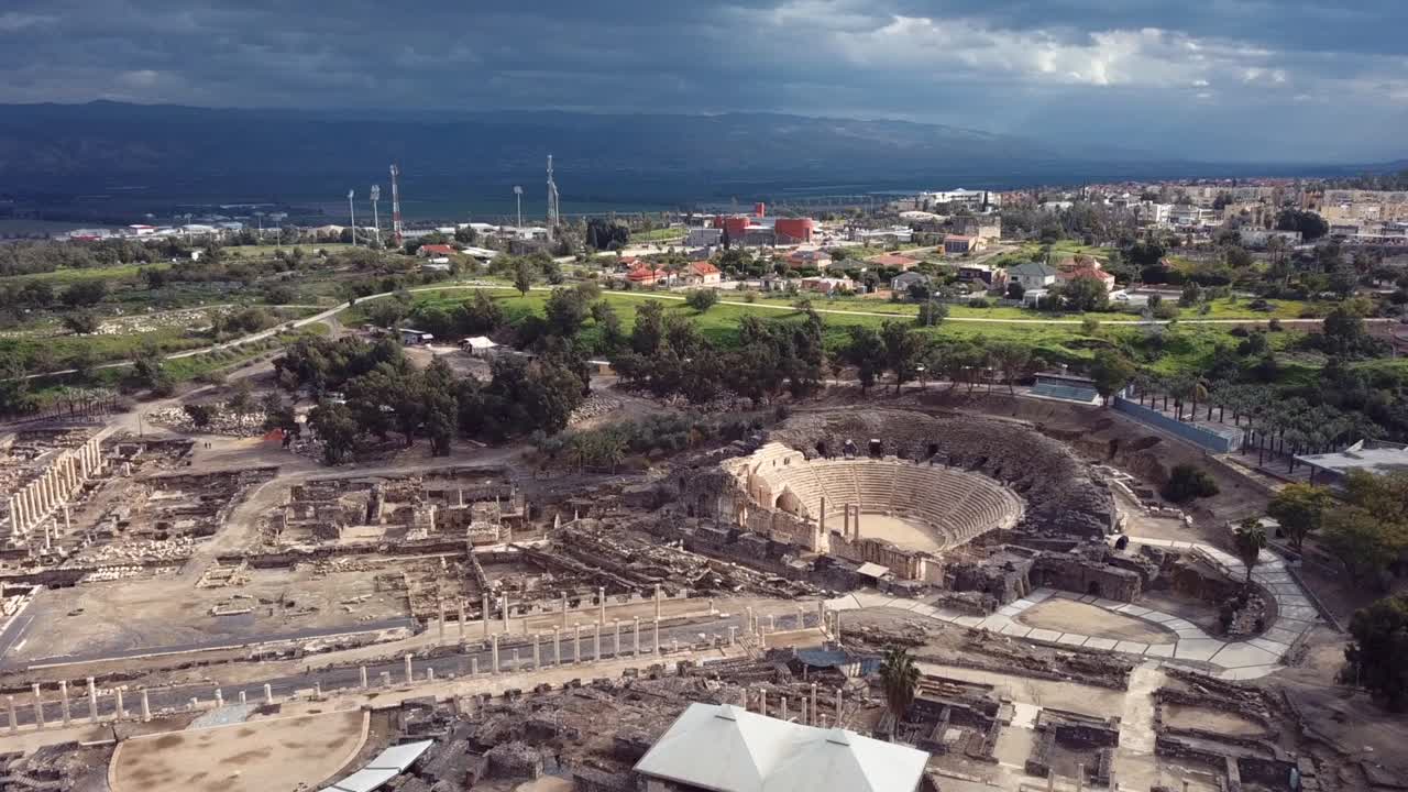 고대 스키토폴리스 (beit shean, 이스라엘)