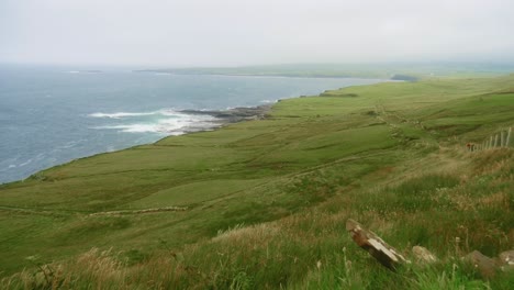 Beautiful-and-vast-Irish-coast-next-to-the-North-Atlantic-Ocean