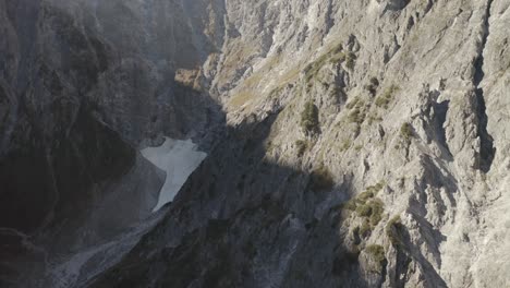 mountain glacier | bavaria | 4k | dji mavic 2 pro d-log - perfect for colour grading