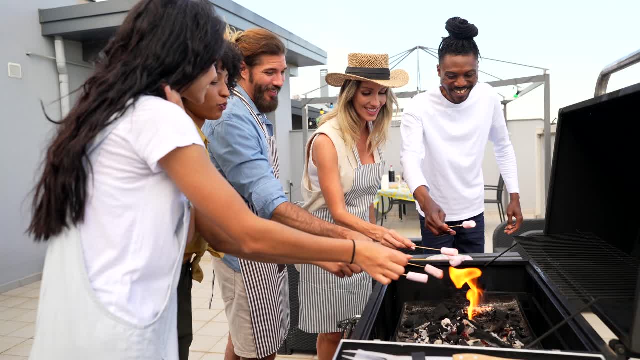 Barbecue di gruppo