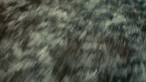 fast-flowing water