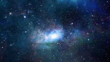 Vista-4k-De-La-Galaxia-Moviéndose-En-El-Universo-Oscuro