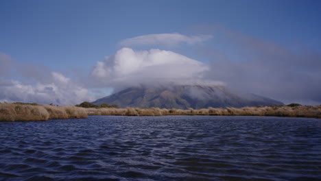 mountain lake scenery