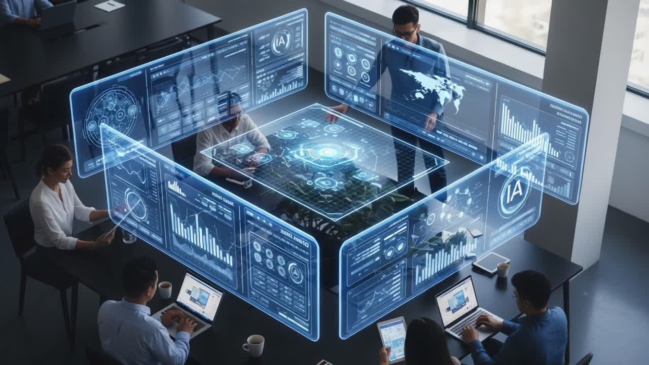 Innovative Workspace with Interactive Data Visualization: A Team ...