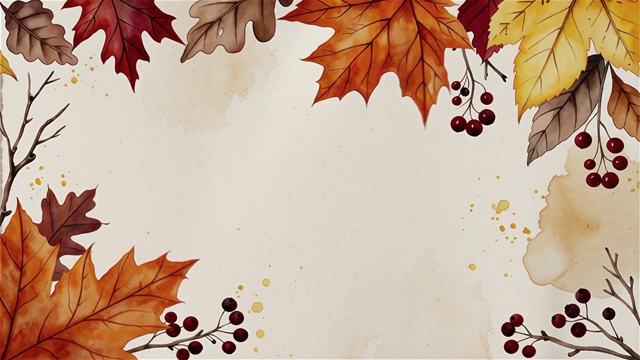 Fond d'automne