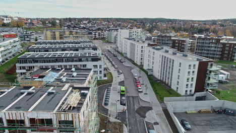 Aerial-View-Of-High-rise-Apartment-Buildings.