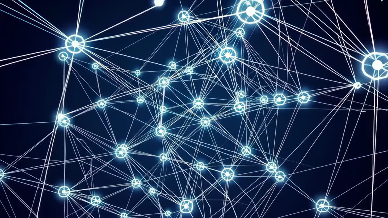 diagrama de red abstracto