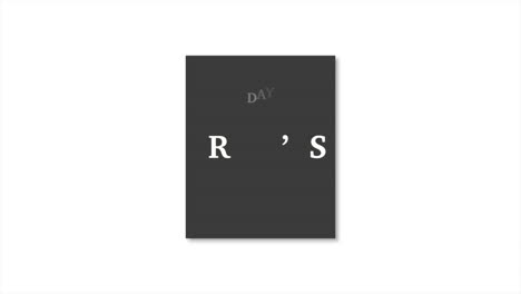 fathers day text in black frame on white fashion gradient