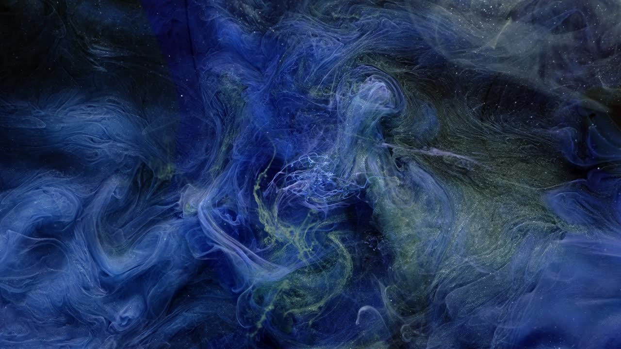 Røglækage, fantastisk galakse, marineblå glimmerrøg
