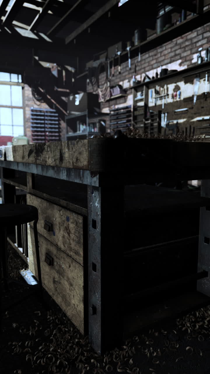 어고 망진창한 목공 작업실