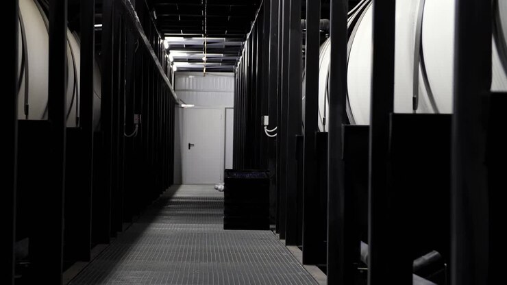 Industrial Storage Facility Interior