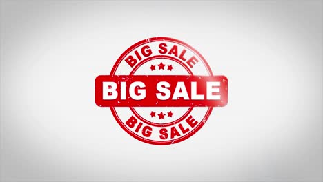 big sale stamp design
