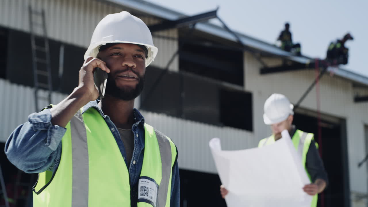a man talking on his cellphone while working