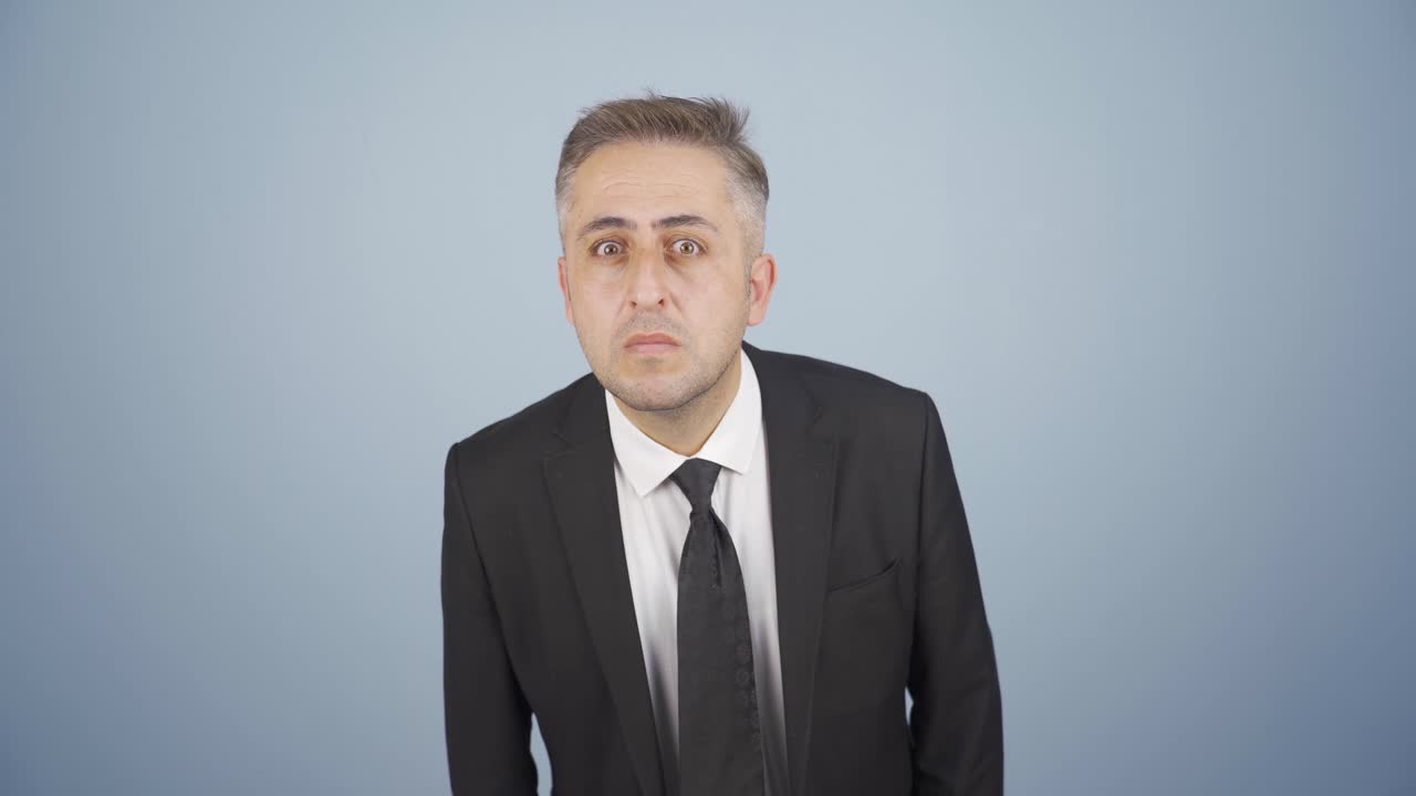 시각 장애가 있는 사업가입니다.