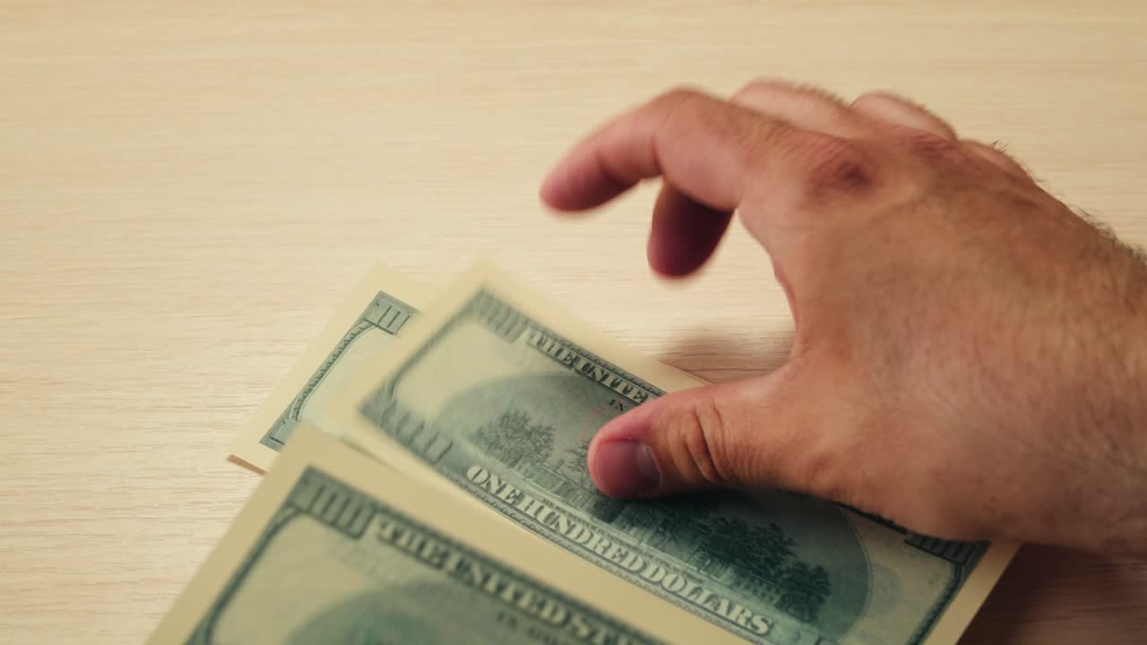 Stacks of cash dollars and euro, Banknotes counting, buying car flat home or real estate, Counting dollar euro banknotes in crime lab with machine, cashed out money, bitcoin changing