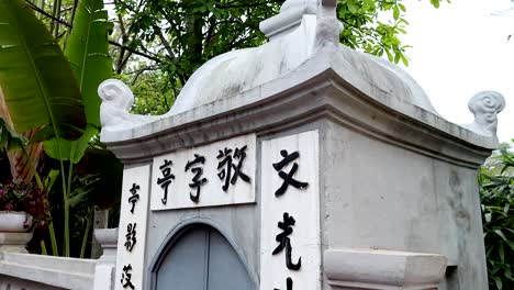 a serene temple with traditional architecture