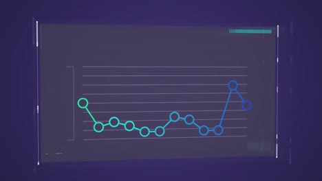 gráfico azul y verde sobre fondo azul oscuro