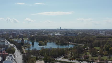 Park-in-Malmö-with-sunny-skies-during-summer