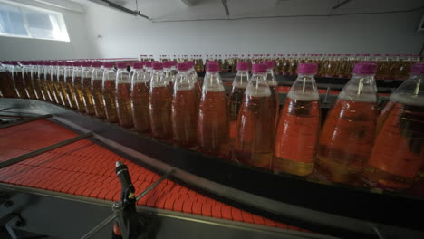 bottling line for plastic beverage bottles