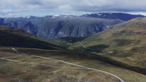 Norwegian Mountain Road and Valley Views