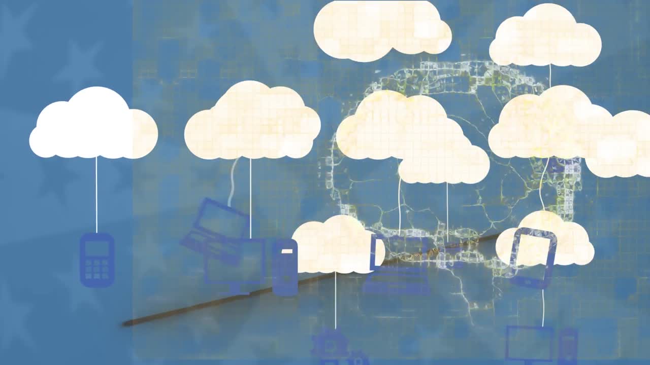 전자 장치로 디지털 클라우드에서 스 ⁇  스캐닝과 인간 뇌의 애니메이션