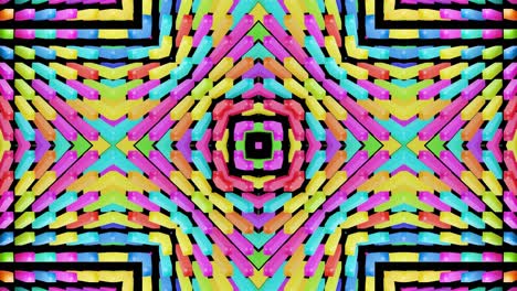 composición simétrica abstracta, elementos 3d se iluminan como bombillas con luz de neón multicolor. bg en bucle para espectáculos o eventos, exposiciones, festivales o conciertos, videos musicales, dj o vj para clubes nocturnos.