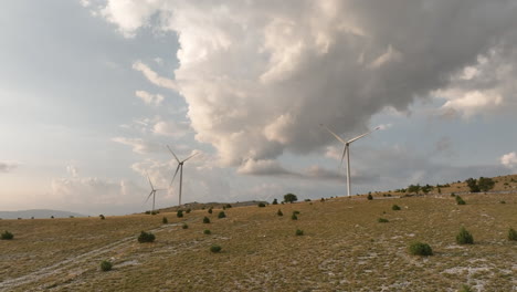 Windmill-turbines-renewable-energy-wind-farm-aerial-shoot