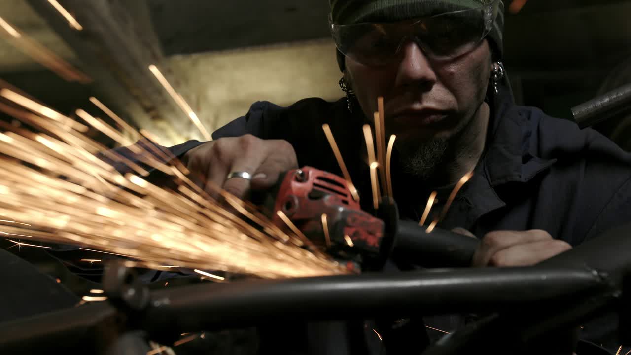 piezas metálicas de corte mecánico concentradas