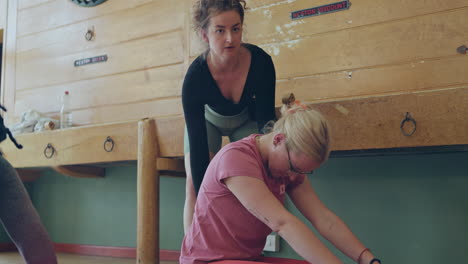 yoga class