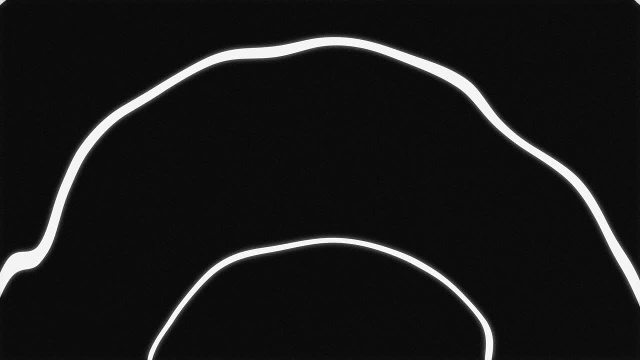 gráficos en movimiento ondas de radio los bucles