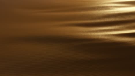 abstract fabric movement background. textured brown leather fabric blows in the wind. seamless loop 3d render