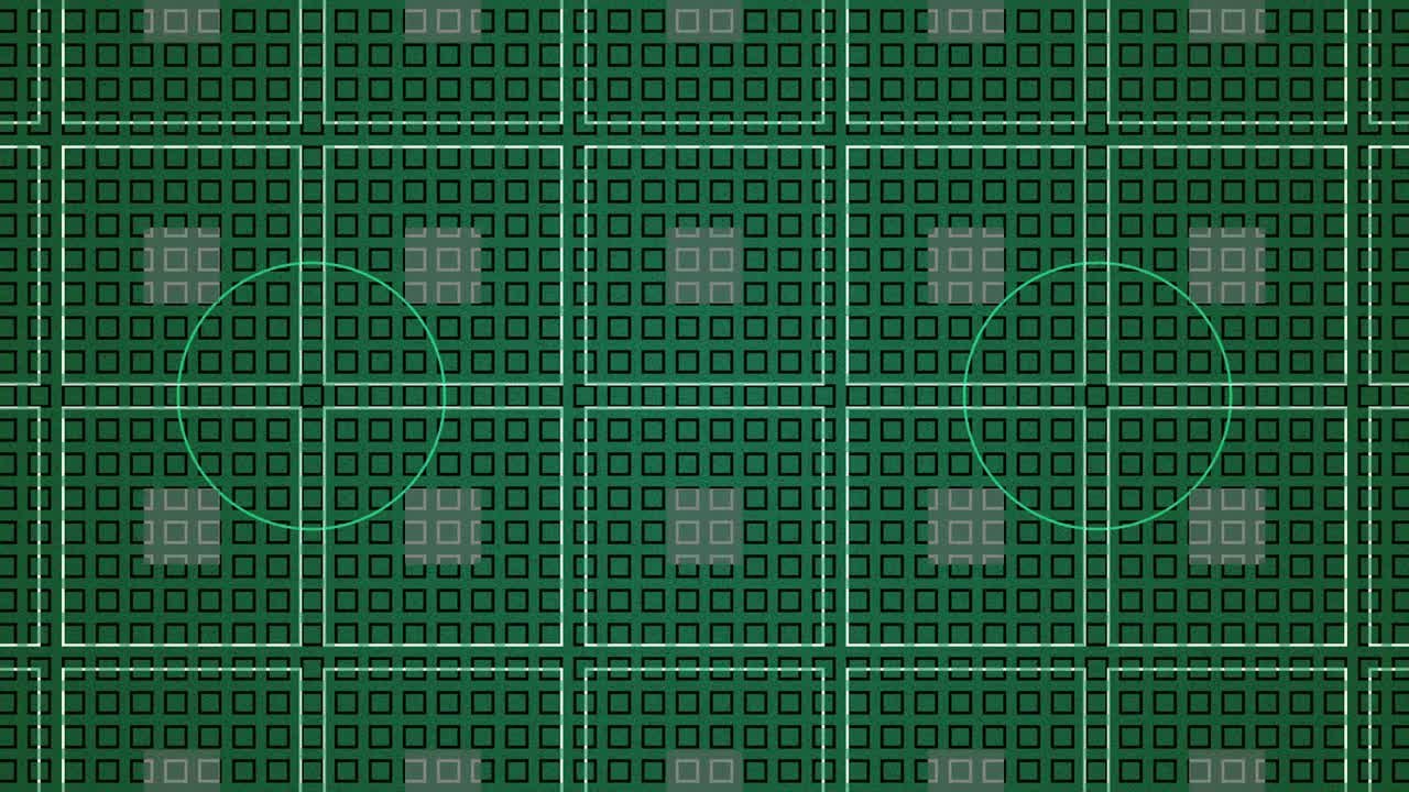 cuadrícula de fondo abstracta con círculos versión b 5