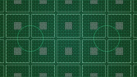 cuadrícula de fondo abstracta con círculos versión b 5