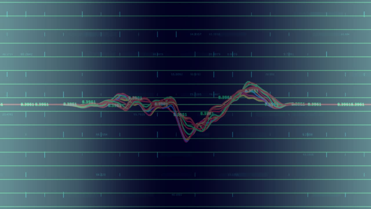 Animation of statistics and data processing over grid