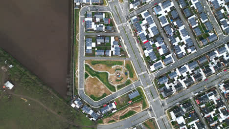 san javier de loncomilla south of chile, maule park from above