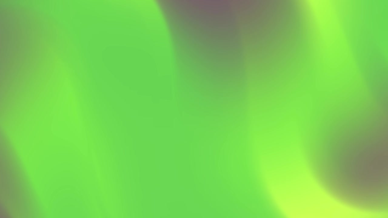 Abstract Green and Yellow Gradient Background with Smooth Flowing Motion