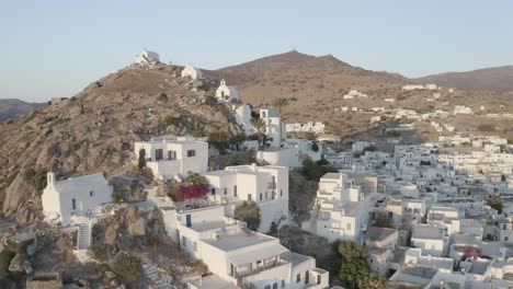 ios chora sunset viewpoint from hill