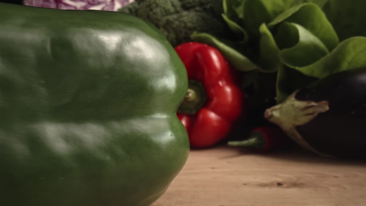 롤링 페퍼의 매크로 비디오를 확대