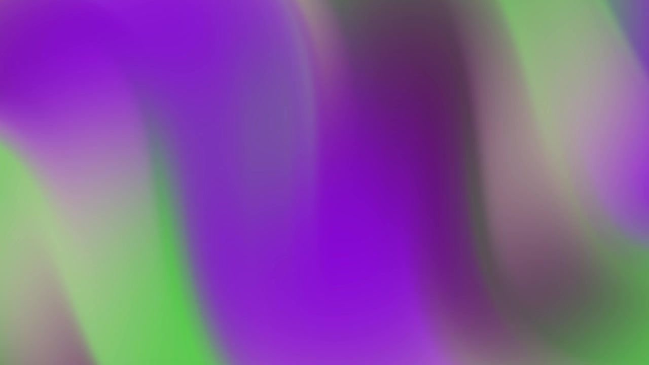 Smooth Flowing Abstract Gradient Background in Purple and Green