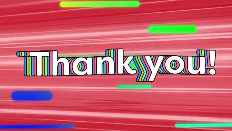 Digital-animation-of-thank-you-text-against-light-trails-against-red-background