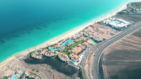 amazing esquinzo beach with endless horizon