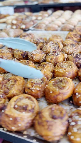 assortment of baked rolls