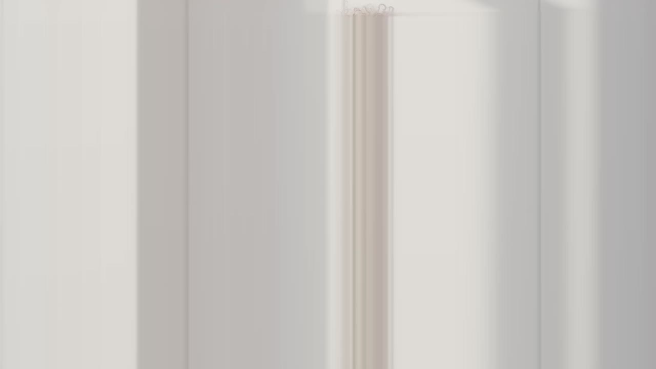 Young cheerful african american woman makes phone video call during breakfast