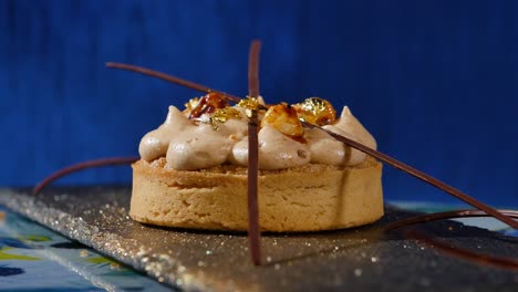 elegant hazelnut tart