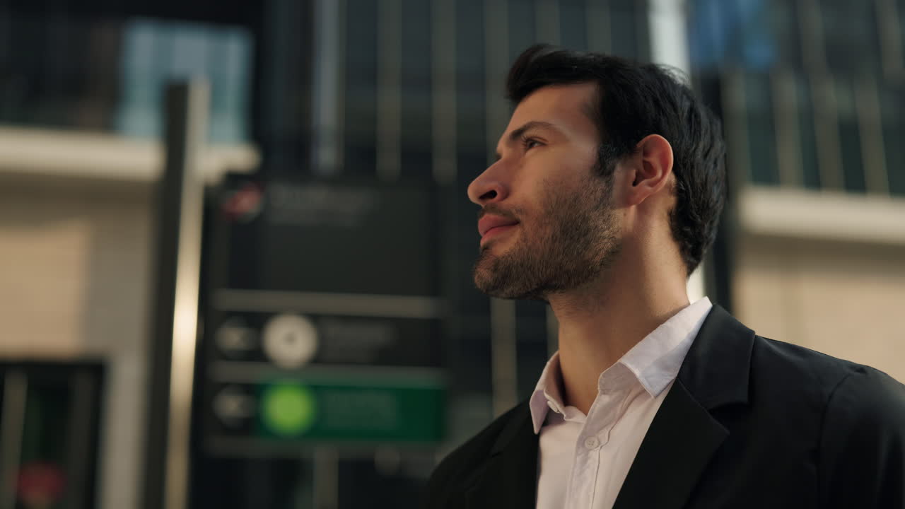 Businessman Portrait in Urban Setting