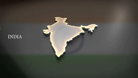 3d animated map of india